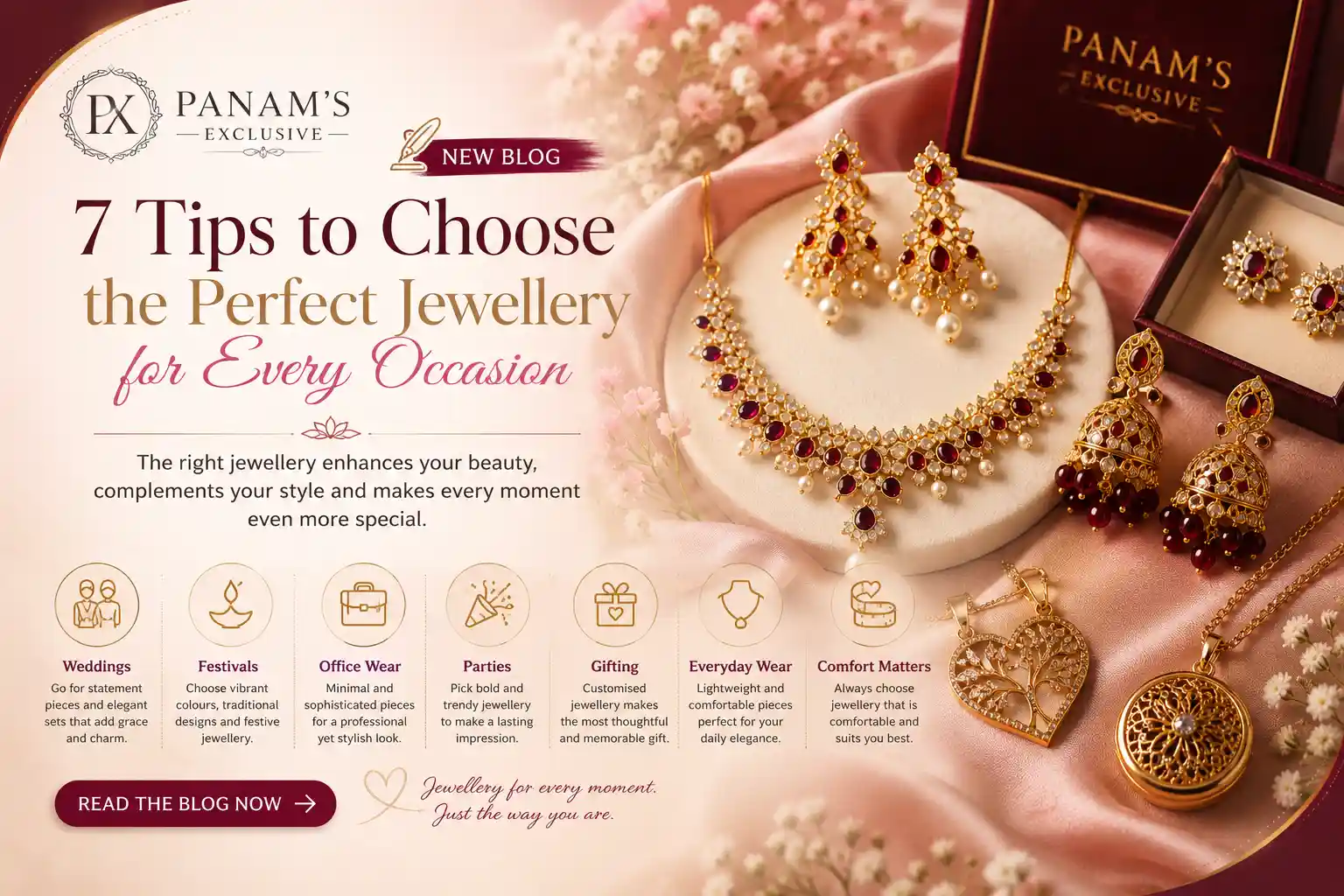 7 Tips to Choose the Perfect Jewellery for Every Occasion