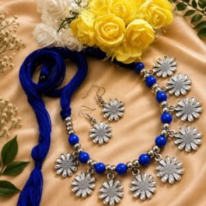 Silver beads set