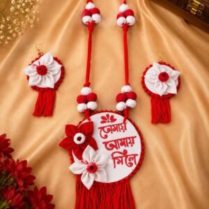 Febric jewellery set