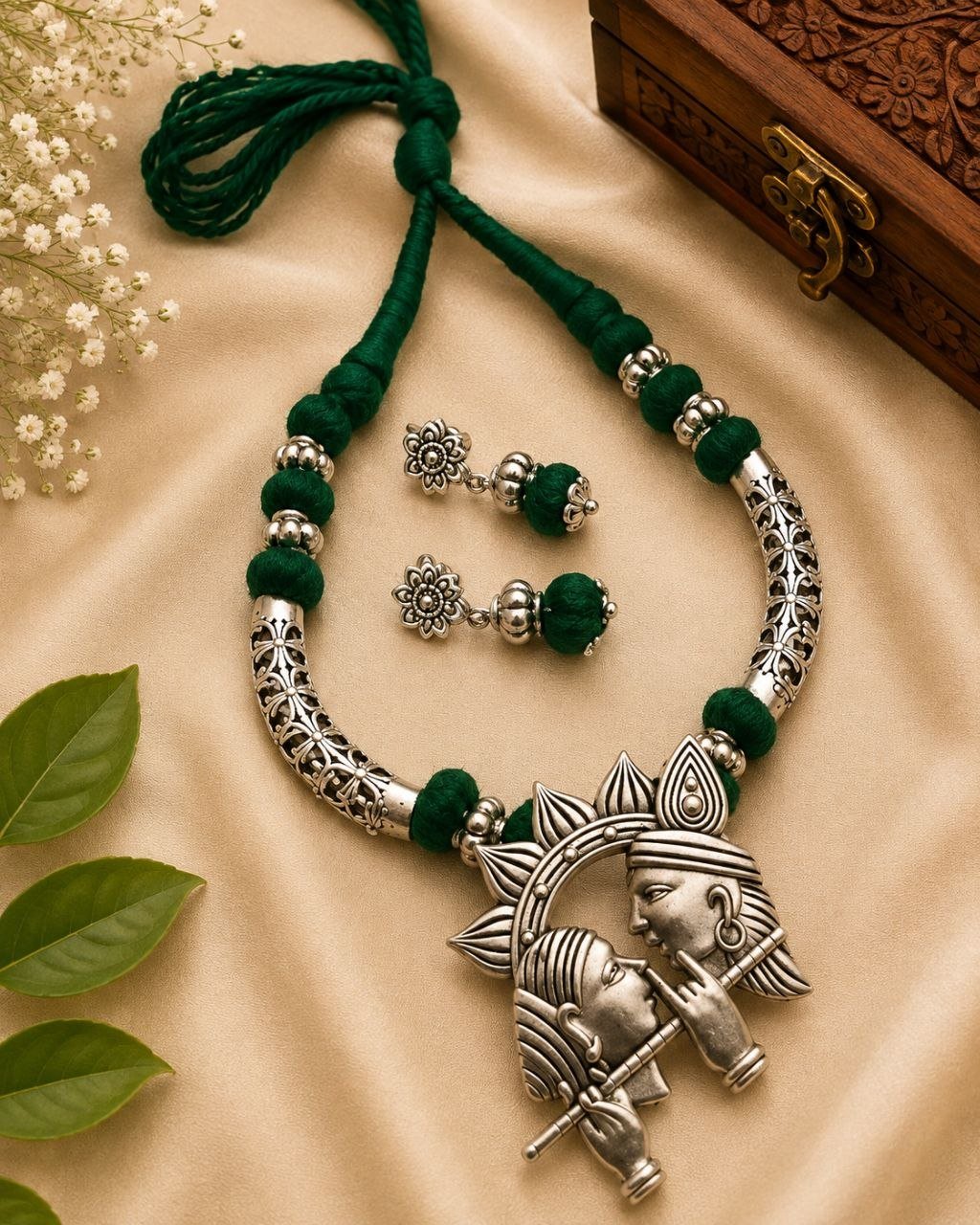 Fancy handmade jewellery set