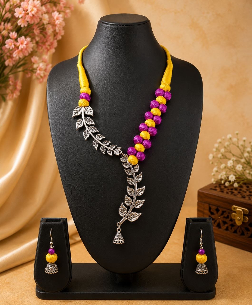 Fancy handmade jewellery set