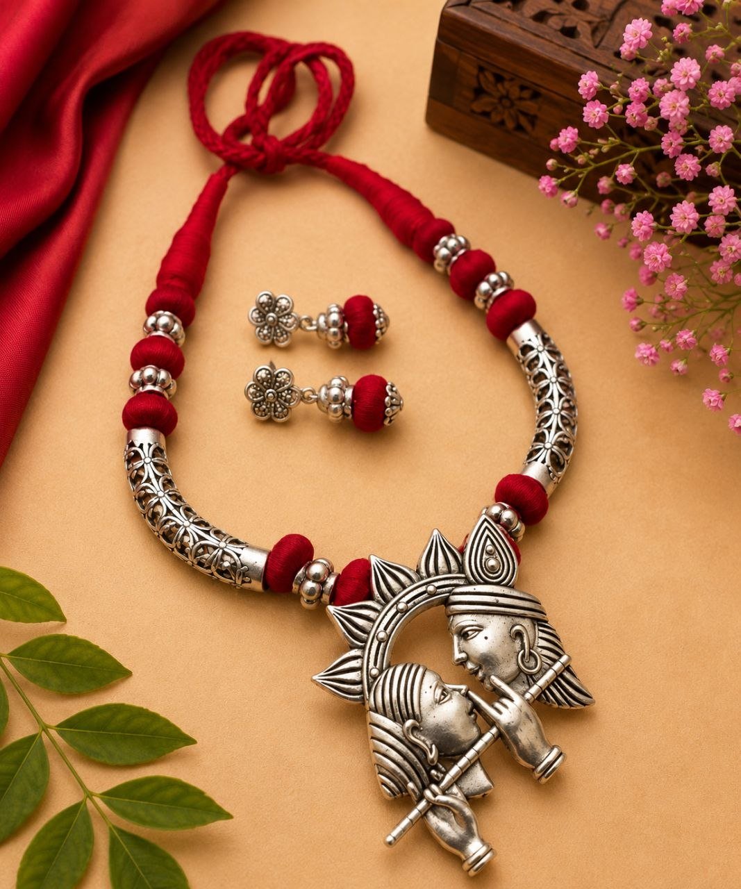 Oxidise beads jewellery