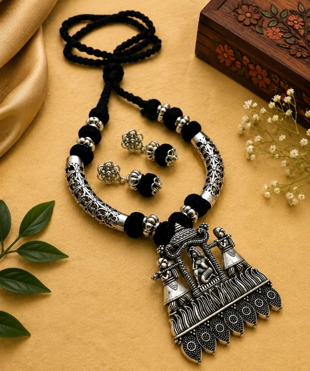 Black oxidise Fancy set