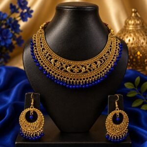 Golden oxidise jewellery
