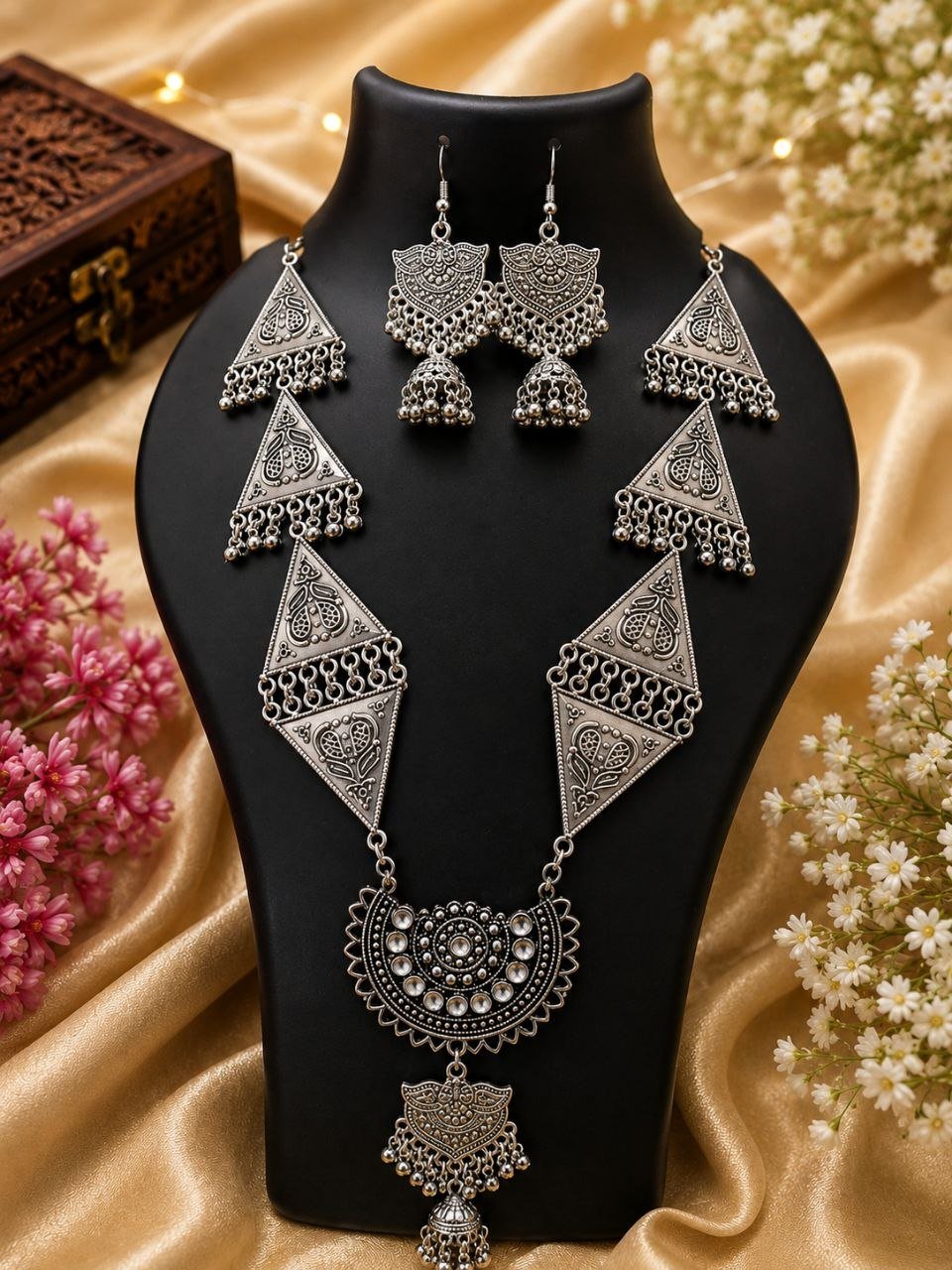 Silver long set